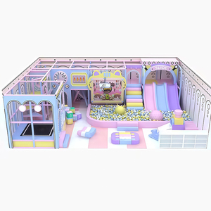 Parque Infantil Comercial Temático para Niños, Parque Infantil con Túneles y Castillo para Centro de Juegos Interior - Product Image 1