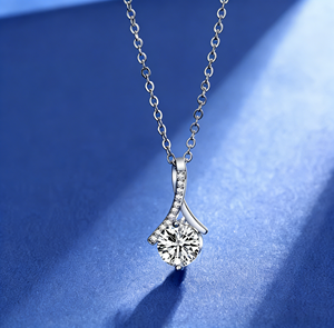 Copper Casting Teardrop Pendant Necklace Personalized Custom Text Card-Classic Forgiveness Apology Gift Valentine's Day UIONEN - Product Image 3