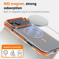 Coque de téléphone personnalisée de luxe antichoc mate pour iPhone 17 Pro 16 Pro Max 15 - Nouvelle génération de protection de luxe pour smartphones