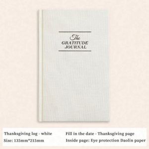 Carnet de Gratitude Personnalisé A5 en Gros avec Logo d'Entreprise, Agenda Spirale Hebdomadaire et Mensuel, Planificateur d'Objectifs, Journal de Manifestation Personnalisé - Product Image 3