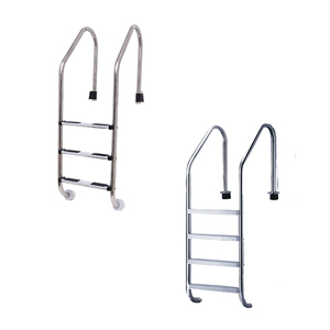 Échelle de <span class=keywords><strong>piscine</strong></span> en acier inoxydable 304, <span class=keywords><strong>prix</strong></span> d'usine, extérieur avec main courante de sécurité pour échelle de <span class=keywords><strong>piscine</strong></span> - Product Image 3
