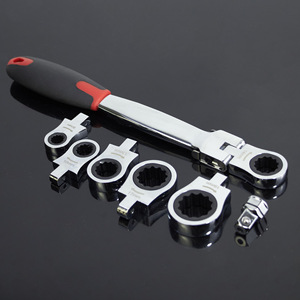 מפתח ברגים מומנט להתאמה אישית ספאנר 3/8 "משותף diy תיקון אוטומטי ספאנר כלי סט 25 יח ראש ratchet הילוך ברגים - Product Image 4