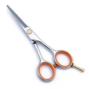 Tijeras para Adelgazar el Cabello con Personalización, 62 mm, Acero Inoxidable, para Diestros, Anillo de Dedo Naranja, Uso Profesional - Product Image 4