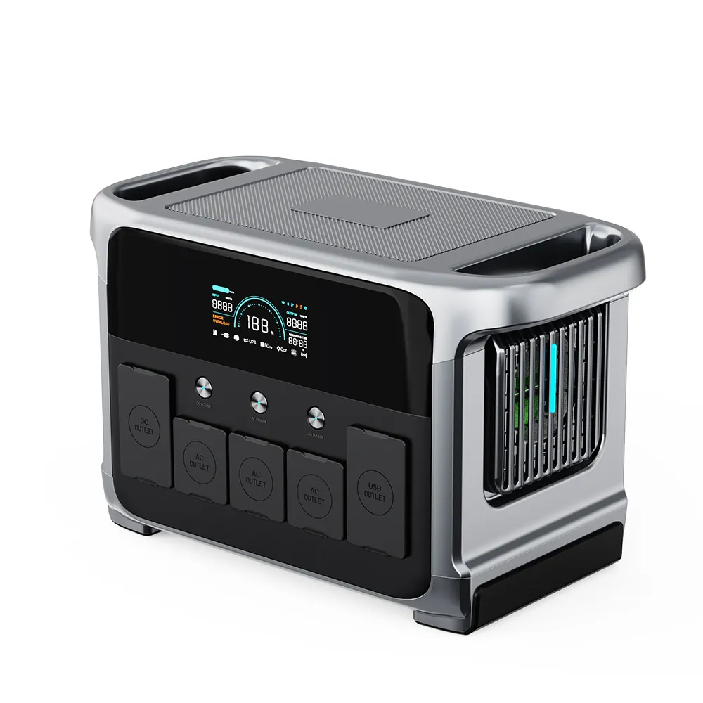 MARUIKEL 1200w 1152Wh Portable Battery Power Station 600w 1200w 2400w Portable Power Station Generator AA Batteries