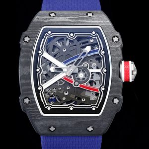 Reloj Mecánico Automático Tourbillon de Lujo 6702, Ultrafino, Edición Limitada, de Fibra de <span class=keywords><strong>Carbono</strong></span> para Hombre, Ideal para Negocios - Product Image 5