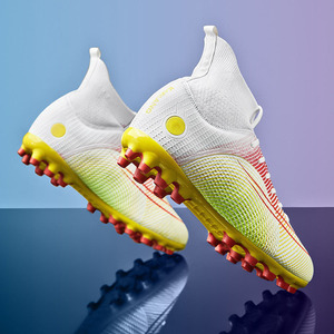 Chaussures <span class=keywords><strong>de</strong></span> football personnalisées pour hommes, crampons montants, baskets <span class=keywords><strong>de</strong></span> football, chaussures <span class=keywords><strong>de</strong></span> football pour gazon, futsal et extérieur - Product Image 5