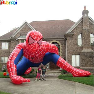 Populaire géant gonflable <span class=keywords><strong>Spiderman</strong></span> dessin animé personnage gonflable modèle héros thème publicité gonflable pour la décoration <span class=keywords><strong>de</strong></span> fête - Product Image 4