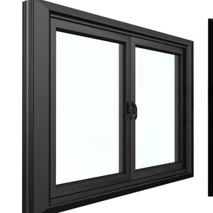 Nhà Máy Trực Tiếp Rõ Ràng Rỗng Đôi Tráng Men Nhôm Khung Đu Cửa Sổ Cửa Sổ Cửa Sổ Tuyệt Vời Xây Dựng Sản Phẩm Thủy Tinh - Product Image 1