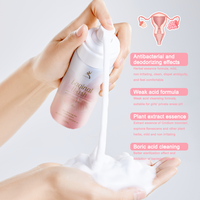 Pembersih Kewanitaan Organik Gel Busa Herbal Perawatan Vagina 60ml Pembersih Yoni Wanita