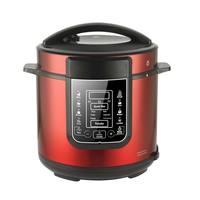 Autocuiseur Électrique 10-en-1 en Acier Inoxydable 6L pour l'Extérieur avec Fonction Cuisson du Riz, Modèle Duo Plus