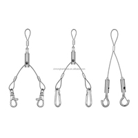 Kit de suspension de pince en cuivre Design de mode support de câble en métal lustre de fixation au plafond