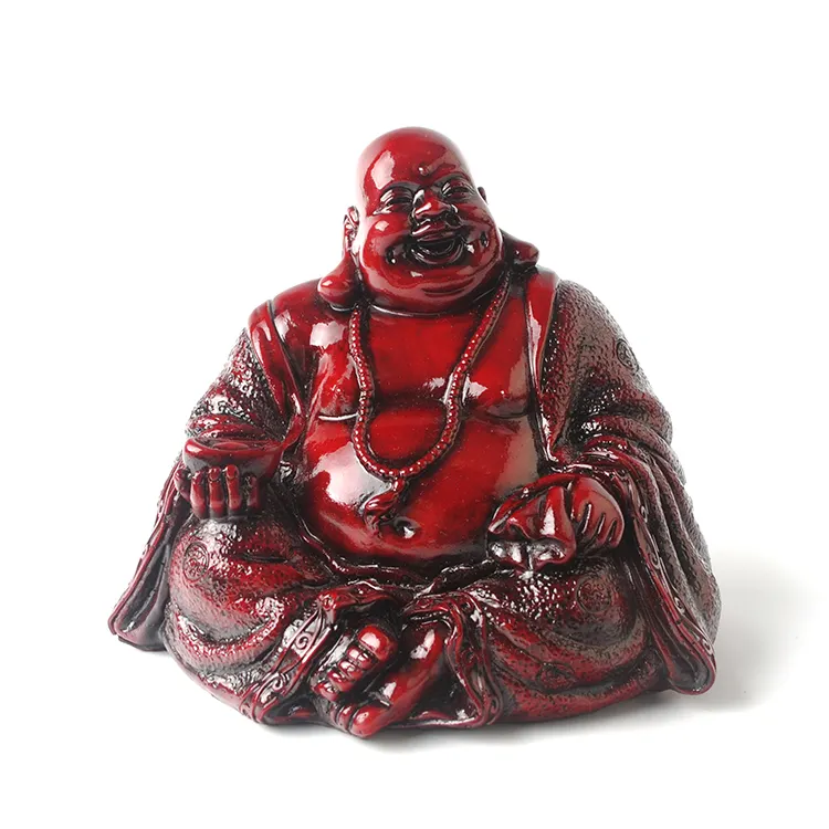 2019 New red color Laughing Large Buddha Statue Mold