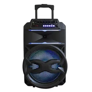 Starker Bass A-Mazon Audio-Lautsprecher Kunden spezifisches Logo Active TWS Caixa de Som Loa Karaoke Drahtlose Verstärker Lautsprecher Sound box