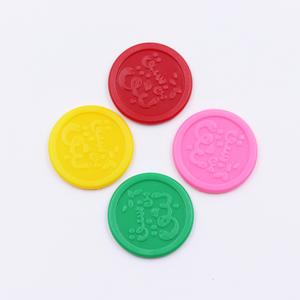 Fichas de Póker PS al por Mayor, Material de Poliestireno, 39 mm, Fichas de Juego de Plástico, Color Sólido, Logotipo Personalizado, Precio de Fábrica - Product Image 2