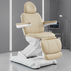 BONNIEBEAUTY Silla de Examen Médico Eléctrica Moderna de 4 Motores, Mesa de Masaje para Tratamientos Faciales, Cama de Belleza para Procedimientos Estéticos - Product Image 2