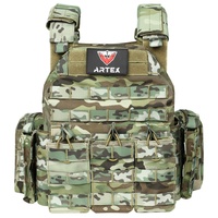 AV-8010 Gilet tactique multifonctionnel d'extérieur 6094, uniforme de combat d'entraînement, sport, CS, porte-plaques Molle