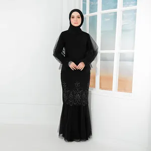 Kualitas Baik Muslimah Starvilion Raya Pakaian Maxi Gaun Borong Set Ganda Sepotong Wanita Muslim Indonesia Baju Kurung