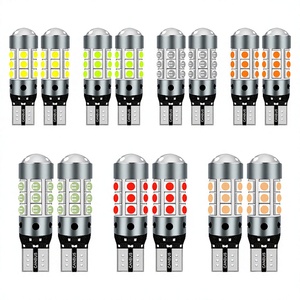 Ampoule LED T10 W5W 27SMD 3030 à puce blanche CANBUS pour clignotant et feu arrière, mise à niveau 12V 24V - Product Image 4