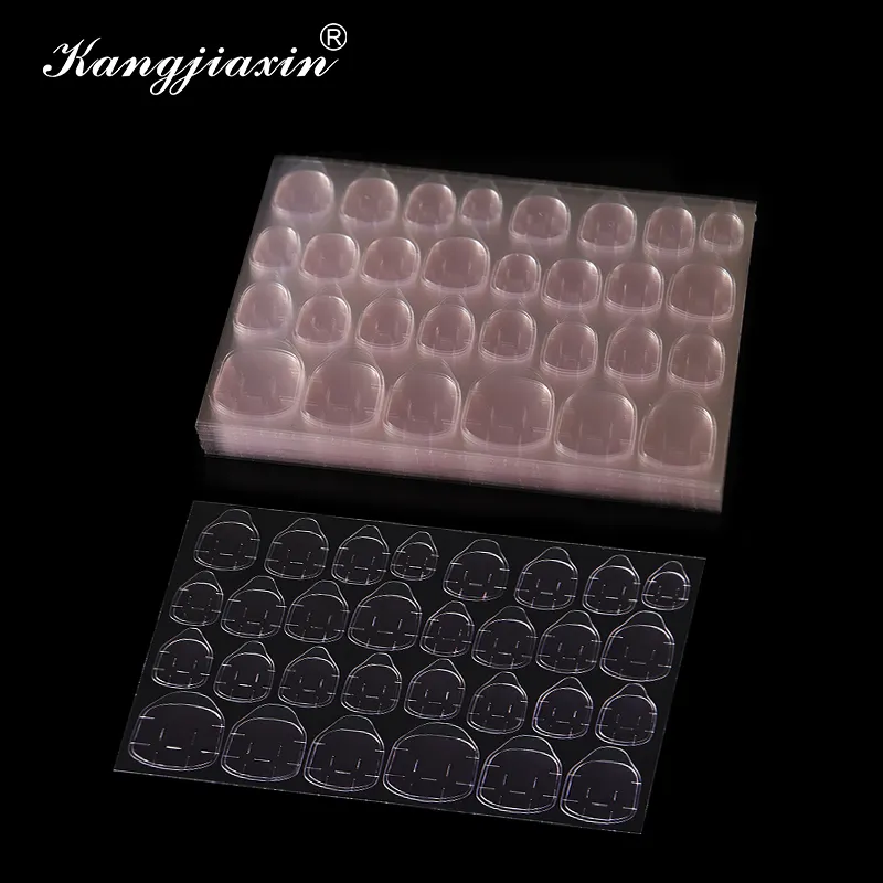Adesivo per unghie con colla a doppio lato per premere sulle linguette adesive per unghie punte per unghie finte linguette adesive in gelatina