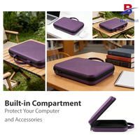 Estuche de Almacenamiento Impermeable de EVA, Carcasa Rígida Moldeada a Prueba de Golpes, para Transportar Computadoras Portátiles, Bolsa de Viaje para Negocios, para Protección