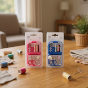 Kit da cucito Ilan con custodia, set compatto e portatile per viaggi e uso domestico - Product Image 3