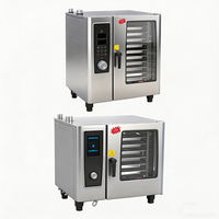 Four combiné commercial à vapeur et à convection avec écran tactile de haute qualité pour cuisine de restaurant
