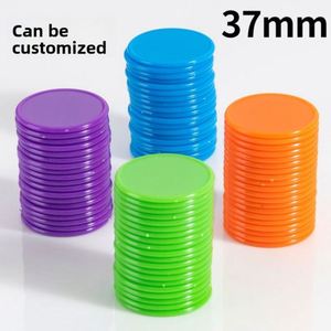 Fichas de Póker de Plástico PS Personalizadas, Diseño Personalizado, Estilo Casino, al por Mayor, para Entretenimiento en Casa o Club - Product Image 4