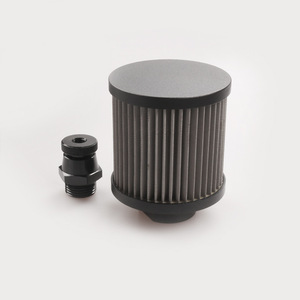 Réservoir de récupération d'huile respirant 2L en aluminium pour modification automobile avec filtre à air et récupération des gaz d'échappement pour la protection du moteur - Product Image 2