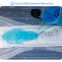 Super Dry gedruckt billig Bulk Wegwerf-Inkontinenz-Hosen Erwachsene Windel mit kostenloser Probe