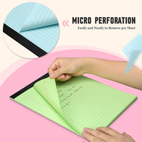 Bloc de Notas Adhesivas Personalizadas con Aroma, Tamaño y Color a Medida, Líneas Horizontales Simples, Removibles, Autoadhesivas, Diseño Personalizable, Planificador de Notas