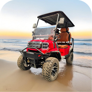 รถกอล์ฟไฟฟ้ายก4 + 2ที่นั่งรถกอล์ฟออฟโรด - Product Image 2