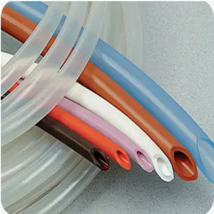 Bon prix tuyau en Silicone Transparent 1mm 8mm 10mm pouce Tube en caoutchouc plat flexible Transparent doux étanche Tube en silicone led - Product Image 3