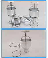 Mini Máquina Manual para Hacer Donas, Dispensador de Relleno, Extrusor, Inyector, Gotero para la Venta