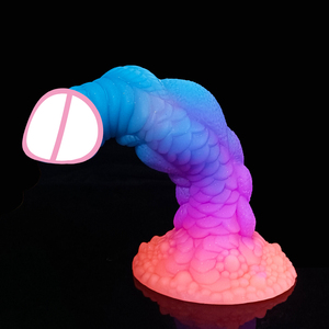 Оптовая продажа: гигантский фаллоимитатор-монстр с узлом, анальный, из жидкого силикона, с эффектом реального прикосновения, товары для мастурбации для взрослых, секс-игрушки для пар - Product Image 5