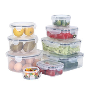 <b>Plastic</b> Food Storage <b>Container</b> 16 Piece Airtight Food Storage <b>Containers</b> Set With Easy Snap Lids Food Storage <b>Container</b> Airtight - Product Image 5