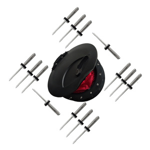 Escabeau de rangement étanche de 9 pouces avec rivets métalliques pour le camping, le kayak, le canoë et les bateaux - Product Image 5