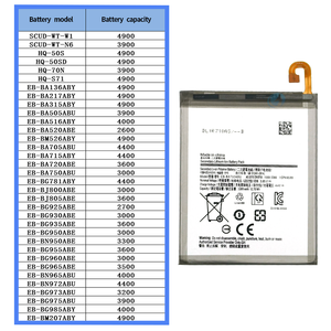 Batería de Teléfono Móvil de 3000 mAh EB-BA750ABU Directo de Fábrica para Samsung A10 M10 A7 A750 <span class=keywords><strong>A750G</strong></span> A60S A8S - Product Image 5