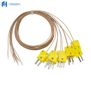 Ligne de mesure de température de type K TT/GG/HH-K-30/36, connecteur enfichable, thermocouple à soudure, ligne de <span class=keywords><strong>test</strong></span> de détection de température - Product Image 1
