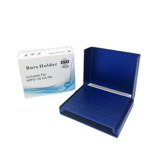 Dental Bur Storage Case 76-Hole Aluminum Manual Stand for Endo <b>File</b> Organization Multiple Colors - Product Image 4
