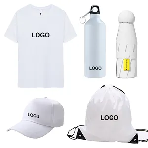 New Product Ideas 2024 Gift Items short sleeve cup umbrella Caps bag Company Activity Business Logo Gifts marketing advertising