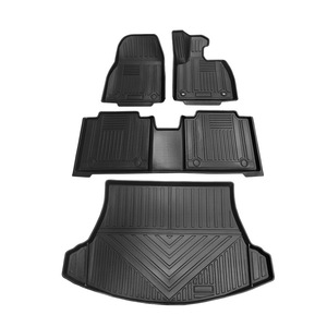 Tappetini Auto RX RZ per Guida a Destra, Impermeabili in TPE, Spessore 10mm, Stile Business, Set Completo 4 Pezzi, <span class=keywords><strong>2023</strong></span> - Product Image 1
