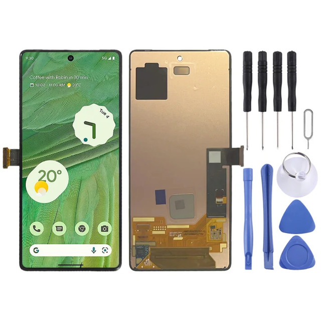 High Definition Display Panel for Google Pixel 7 GVU6C Original LCD Glass Touch Screen Complete Assembly