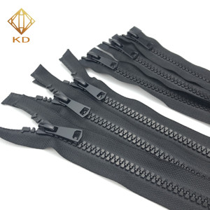 <span class=keywords><strong>Fermeture</strong></span> éclair personnalisable, résine plastique, <span class=keywords><strong>Double</strong></span> extrémité, imperméable - Product Image 2