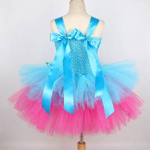 Niños Troll Cosplay vestido <span class=keywords><strong>de</strong></span> lujo divertido tutú vestido niñas disfraz para fiesta - Product Image 4