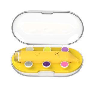 Pencukur kuku bayi berbentuk pisang imut, pemangkas kuku elektrik, pemotong kuku dengan lampu untuk bayi - Product Image 5