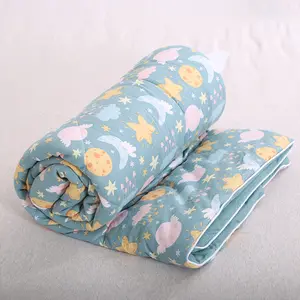 Grosir bantal dan selimut set untuk bayi laki-laki-Selimut Selimut Bayi 100% Katun Lembut Bayi Laki-laki & Perempuan Desain Seru Bersirkulasi Bayi Baru Lahir Balita Selimut Selimut Bayi