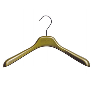 Produttore di lusso grucce all'ingrosso di alta qualità personalizzata appendiabiti appendiabiti argento vernice spray - Product Image 5