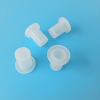 Bouchons en silicone en forme de T, cylindriques, étanches, pour pots économiques, bouchons de fond transparents