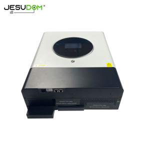 Onduleur hybride solaire <span class=keywords><strong>Jesudom</strong></span> 48VDC 11KW avec 2 entrées MPPT 150A peut fonctionner sans batterie - Product Image 1