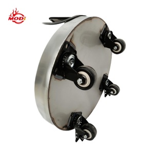 Modi 3-Tier thép không gỉ di động BBQ tấm Xe đẩy Slim Craft công cụ nhà hàng khay Bar ngăn kéo giỏ hàng - Product Image 4